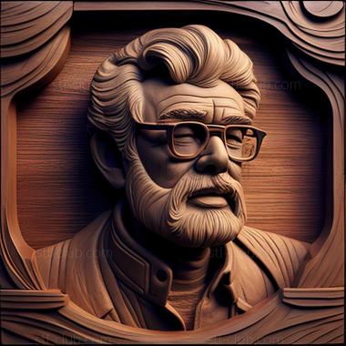 3D model George Lucas (STL)